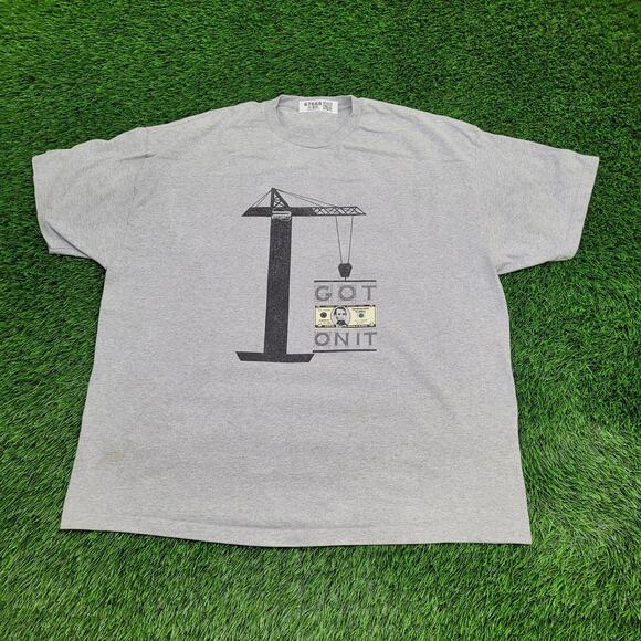 Vintage Funny I-Got-5-On-It Humor Shirt 2XL/3XL 27x31 Luniz - Picture 1 of 15
